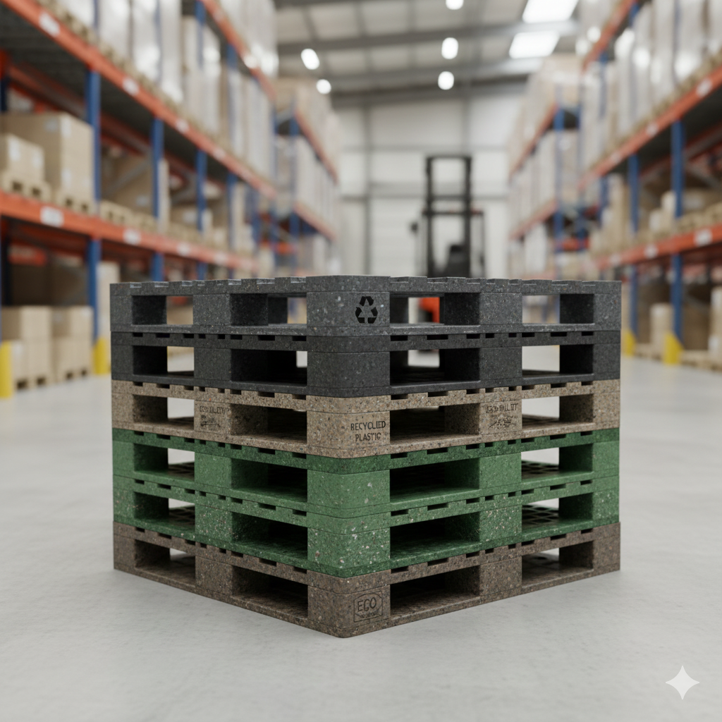 Recycled Plastic Pallets - PT. Bumimulia Indah Lestari